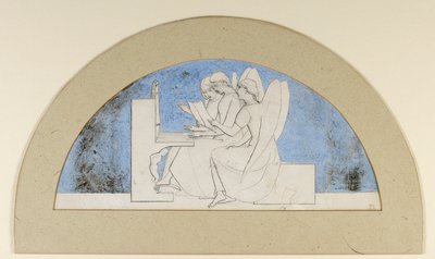 Lunette for Music, 19. század vége alkotó: John Everett Millais