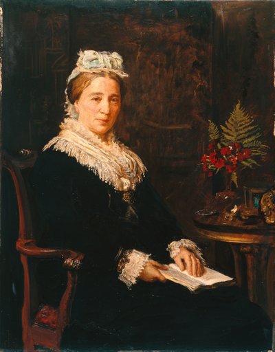 Leopold Reiss asszony, a Broom House-tól, Eccles alkotó: John Everett Millais