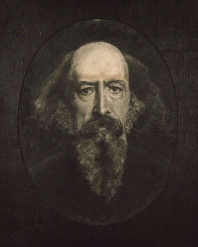 Alfred, Lord Tennyson portréja 1809-1892. alkotó: John Everett Millais