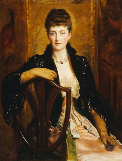 Alice Sophia Caroline, Stuart Wortley, a művész lányának portréja, 1887 alkotó: John Everett Millais