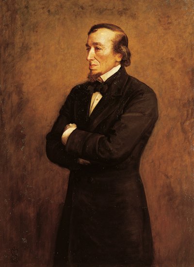Benjamin Disraeli, I Count of Beaconsfield portréja (festmény) alkotó: John Everett Millais