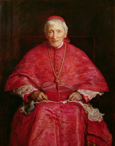 Newman bíboros (1801-90) portréja alkotó: John Everett Millais