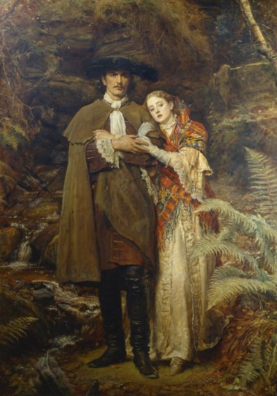 Lammermoor menyasszonya alkotó: John Everett Millais