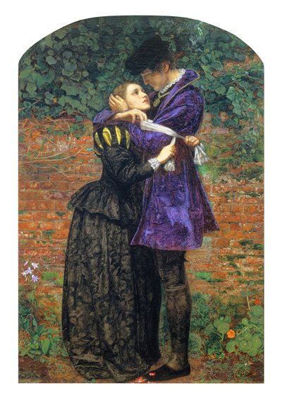 A hugenotta, 1851-52 alkotó: John Everett Millais