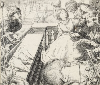 Alvó palota, 19. század vége alkotó: John Everett Millais