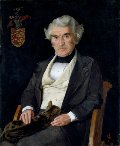 Thomas Combe, 1850 alkotó: John Everett Millais