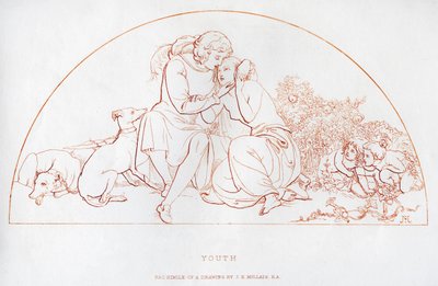 Ifjúság, 19. század. alkotó: John Everett Millais