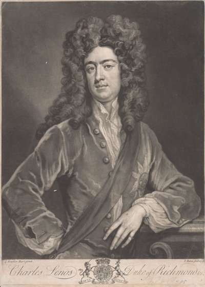 Charles Lennox, Richmond 1. hercege alkotó: John Faber the younger
