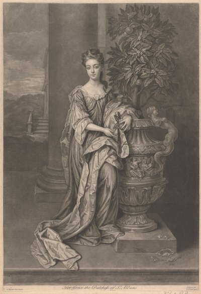 Őkegyelme, St. Albans hercegnője alkotó: John Faber the younger