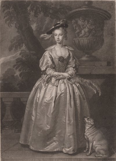 Miss Hudson alkotó: John Faber the younger