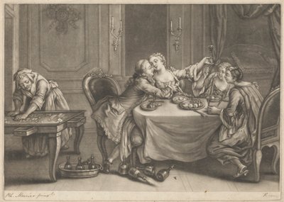 Tékozló fiú szajhákkal alkotó: John Faber the younger