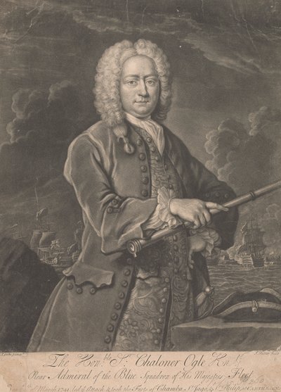 Sir Chaloner Ogle alkotó: John Faber the younger