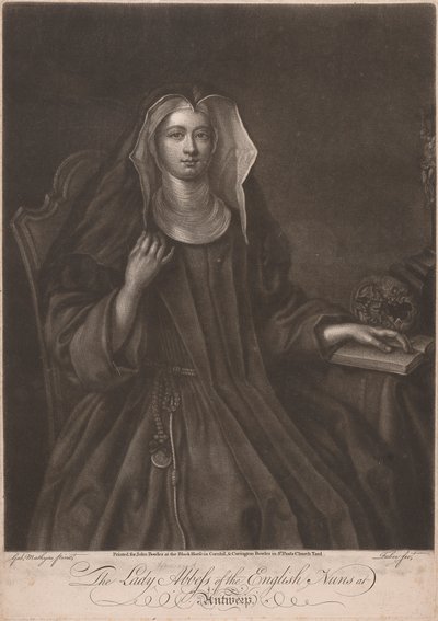 Az antwerpeni angol apácák Lady Howard apátja alkotó: John Faber the younger