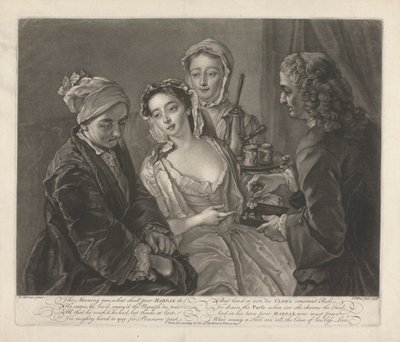 A reggeli rózsa, mit csináljon szegény Harpax! alkotó: John Faber the younger