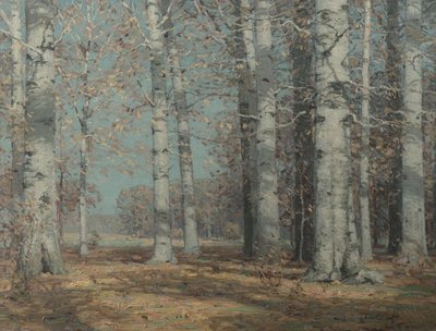 Őszi bükkösök, 1908-1915 körül (olaj, vászon) alkotó: John Fabian Carlson