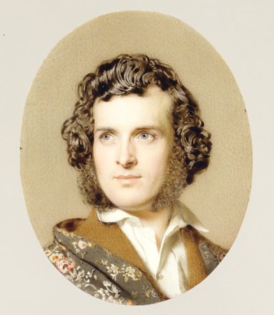 Önarckép, kb. 1850. alkotó: John Faed