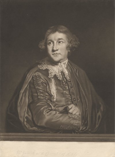 David Garrick a Kitely karakterében alkotó: John Finlayson