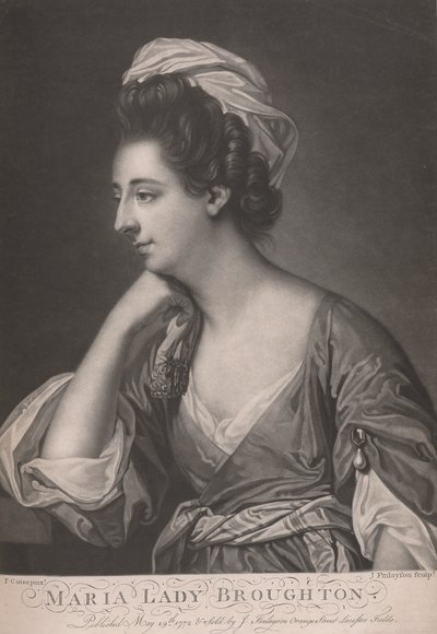 Maria, Lady Bronghton († 1785) alkotó: John Finlayson