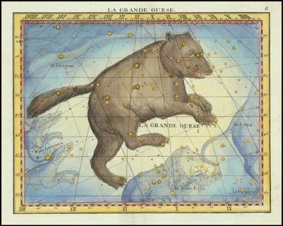 1776 - John Flamsteed - La Grande Ourse (Ursa Major) alkotó: John Flamsteed