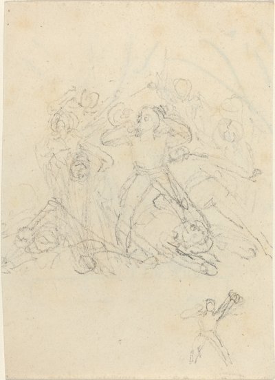 Csata jelenet alkotó: John Flaxman