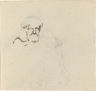 Szakállas alak alkotó: John Flaxman