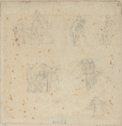 ábra Tanulmányok alkotó: John Flaxman