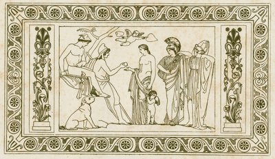 Párizsi ítélet (illusztráció) alkotó: John Flaxman