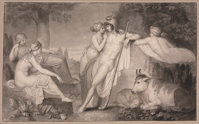 Párizs és Oenone alkotó: John Flaxman