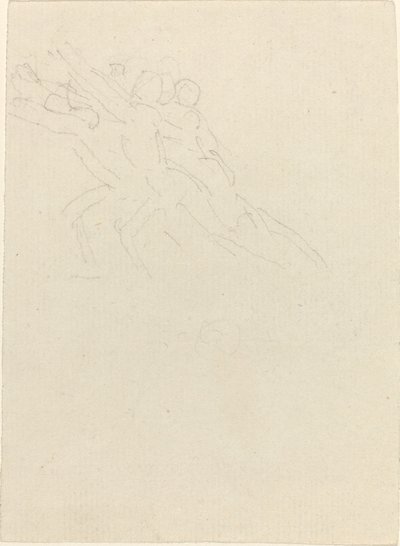 Futó figurák felemelt karokkal alkotó: John Flaxman
