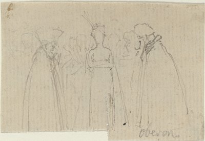 Tanulmányi lap [recto and verso] alkotó: John Flaxman