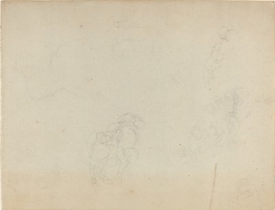 Tanulmányi lap [recto and verso] alkotó: John Flaxman