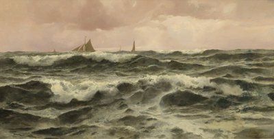 Off Folkestone, 1886 alkotó: John Fraser
