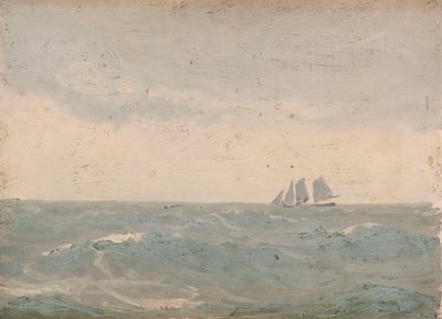 Tengeri táj, 1900 körül (olaj, vászon) alkotó: John Fraser