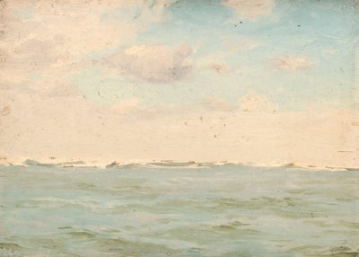 Tengeri táj, 1900 körül (olaj, vászon) alkotó: John Fraser