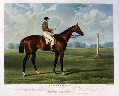 „Phosphorus”, a Derby Stakes győztese Epsomban alkotó: John Frederick Herring Snr