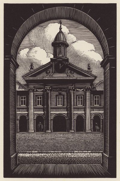 Cambridge: Emmanuel (fametszet) alkotó: John Frederick Greenwood