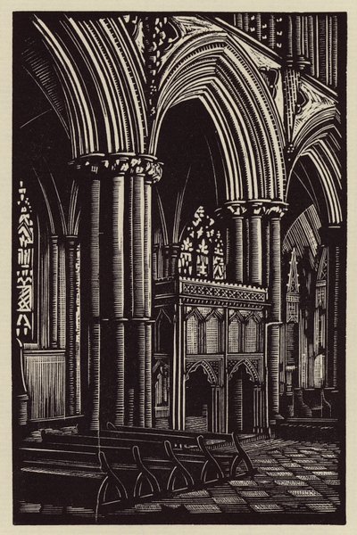 Ely székesegyház: (fametszet) alkotó: John Frederick Greenwood