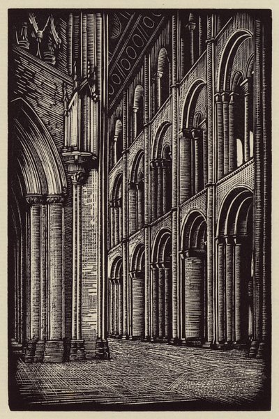 Ely székesegyház: (fametszet) alkotó: John Frederick Greenwood