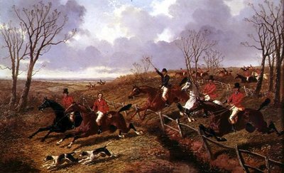 Full Cry (olaj, vászon) alkotó: John Frederick Herring Jnr