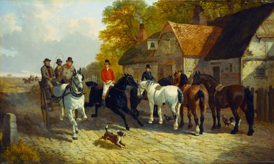 Elmegyünk a Barnet vásárra alkotó: John Frederick Herring Junior