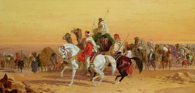 Egy arab karaván alkotó: John Frederick Herring Senior