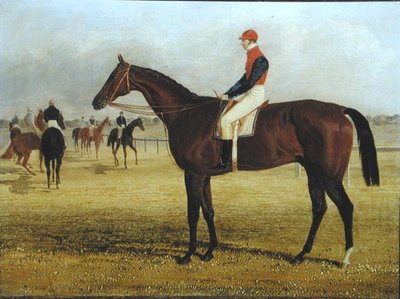 Don Jon, a St. Leger győztese William Scott Up-pal alkotó: John Frederick Herring Senior