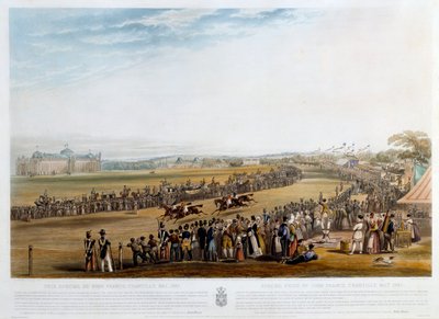 5000 frankos különdíj Chantilly-nek 1841-ben John Frederick Herring (1795-1865) nyomata (ec.engl.) 1841 Magángyűjtemény alkotó: John Frederick Herring Senior