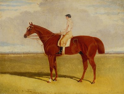 Meghatalmazott P. Conollyval hat mérföld alján, Newmarket (olaj, vászon) alkotó: John Frederick Jr. Herring