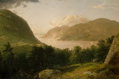 Hudson folyó jelenet, 1857. alkotó: John Frederick Kensett