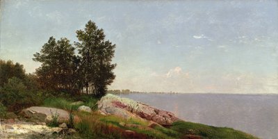 Long Island Sound Darienben alkotó: John Frederick Kensett