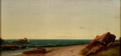 A Narragansett-parton, 1864 alkotó: John Frederick Kensett