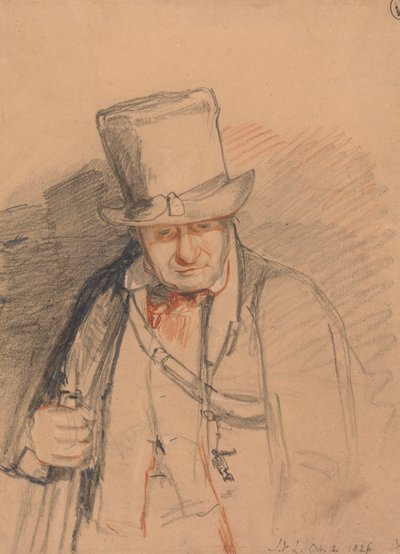 Egy fejőr, windsori kastély, 1826 alkotó: John Frederick Lewis