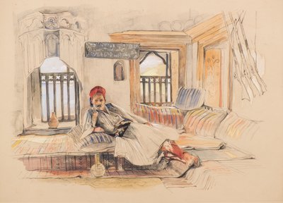 Keleti belső tér alkotó: John Frederick Lewis