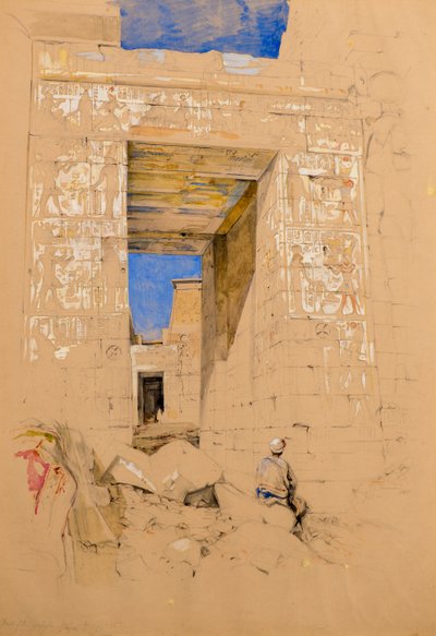 A Philae Propylon része alkotó: John Frederick Lewis